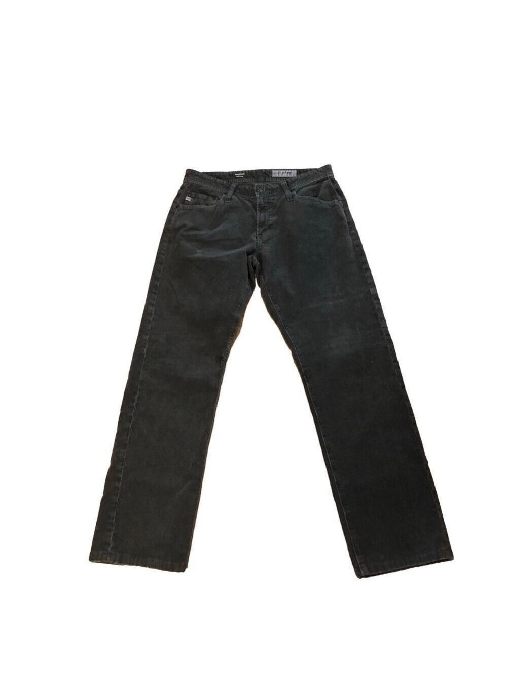 A G Adriano Goldschmied Size 30R  Graduate  gray corduroy jeans. Five pocket